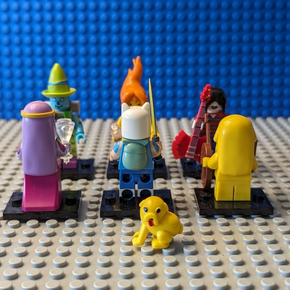 6 Minifigures- Adventure Time Anime Building Block Toy Action Figure - Picture 3 of 5